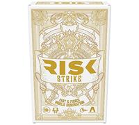 Risk Strike Cards - Juego de Cartas para Mayores de 10 años y Dados, Juego de Cartas de Estrategia de Juego rápido para 2-5 Jugadores, Promedio de 20 Minutos, Juegos Familiares, Juegos de Fiesta