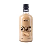 RISKA - Licor de Crema de Galleta Caramelo Riska 0,7 L