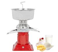 Rismanor Separador eléctrico de crema de leche de 40 W, 60 l/h, de alta entrífugo, de leche de acero inoxidable 304, separador de leche de vaca de cabra con cuenco de 5 litros, 10500 rpm