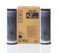 Riso S-7612E Pack 2x cartuchos de tinta negros (original)