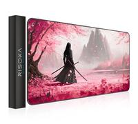 RISOKA® Alfombrilla ratón XXL 900x400 - Diseño Anime XL Impermeable - Accesorio Escritorio y Mouse Pad Antideslizante - Teclado, Setup, PC y Mousepad Gaming