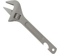 RISON-Titanium Llave Inglesa en Titanio GR5, 2 en 1 Llave Ajustable Universal Boca Ancha & Abrebotella 150mm/6'', Llave de Tuercas Herramienta de Reparación Portátil para Interior Exterior