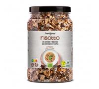 Risotto de Shiitake y Boletus 1400g - Preparado de Arroz con Setas y Verduras Deshidratadas, 100% Natural, Sin Gluten, Vegano, Nutri-Score A - Pack Familiar 15 Raciones - NEXU