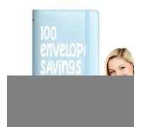 Risparmio - 360G Organizzatore Spese Con Portadocumenti, Tracciamento Progressivo Per 5050 Dollari | Buste Di Risparmio Pianificatore Per Adulti Bambini Gestione Budget