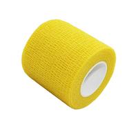 Risscly 5cm venda cohesiva autoadhesivas cinta venda adhesiva cinta adhesiva deportiva deportivas (amarillo, 6 rollos)