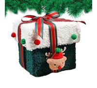 řistmas Cookie Bøxes | Caja de regalo creativa | Cajas de regalo para regalo de Navidad | Sorpresa de cinta para fotos y aperitivos, caja azul, cumpleaños