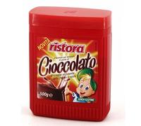 Ristora Cioccolato Preparado para bebidas con sabor a chocolate, sin gluten, paquete de 500 g