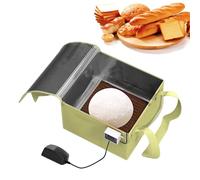 Ristyur Calentador De Masas Madre, Caja De Fermentación De Pan, Caja De Fermentación para Hacer Pan con Control De Temperatura, Fermentador De Masas De Masas Madre para Yogur Pan Natto