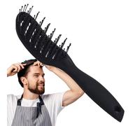 Ristyur Cepillo para peinar, cepillo para desenredar con ventilación,Peine para el cabello desenredado de cerdas suaves | Peine con ventilación, cepillos para cabello mojado, cepillo de pelo curvo con