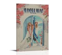 RISUANHENM Mamma Mia! Póster artístico para decoración de habitación, lienzo estético para decoración de dormitorio, 20 x 30 cm, estilo marco