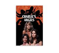 RISUANHENM Póster artístico de ángeles de Charlie para decoración de habitación, lienzo estético para decoración de dormitorio, 40 x 60 cm, estilo sin marco