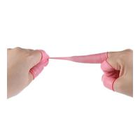 Risveglio 100 protectores elásticos de látex antideslizantes para las puntas de los dedos, reparación electrónica, pintura, manualidades y diseño de uñas