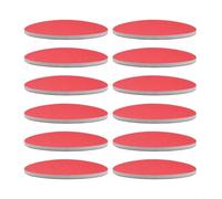 Risveglio 12 almohadillas de pulido y lijado de bolas de bolos, 5 niveles de grano 500-3000, discos de esponja de arena de 5 pulgadas para mantenimiento y rejuvenecimiento (12 piezas 500)