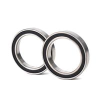 Risveglio 2 rodamientos para pedalier de bicicleta 6806-2RS 30 x 42 x 7 mm | Cartucho sellado para FSA Road Mountain para bicicleta, para piezas de repuesto, color plateado
