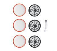 Risveglio 3 juegos de filtros tipo 95 aspiradoras verticales, lavables para pre y post motor, kit de fieltro de espuma compatible con modelos C85 C86 C88