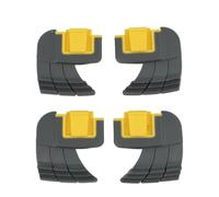 Risveglio 4 cepillos de limpieza R0714400 para piscina Zodiac MX8 Elite | Cleaner, Cyclonic Action - Piezas de repuesto compatibles con MX6, gris y amarillo