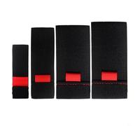 Risveglio 4 piezas de carrete de pesca elástico carrete de la línea de la línea de guardia kit de banda de parada prevenir la línea floja negro