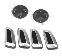 Risveglio 6 piezas de botón de ajuste de asiento para interruptor de botón A4L B8 para A5 para A6L C6 C7 A7 para Q3 para Q5 Q5L, plástico ABS negro
