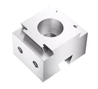 Risveglio Abrazadera lateral doble con soporte de perno M6 M8 M10, accesorio de tornillo de banco de metal, fuerza de sujeción uniforme para tareas de fresado y fabricación (8 mm)