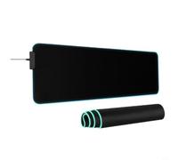 Risveglio Alfombrilla de mouse WiFi para aplicación Tuya, RGB para iluminación con brillo ajustable, alfombrilla de escritorio plegable para juegos de 900 x 300 x 3 mm