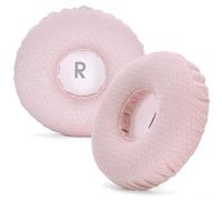 Risveglio Almohadillas cómodas para los modelos JBL Tune 600 660 670, almohadillas de repuesto de cuero de proteína suave compatibles con 600BTNC 660NC 670NC (rosa)