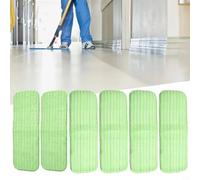 Risveglio Almohadillas de fregona reutilizables de 12 mm de grosor para Swiffer Sweeper XL, recambios de microfibra lavables a máquina, limpieza de suelos en seco y húmedo, suaves con madera dura