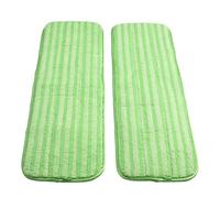 Risveglio Almohadillas de microfibra lavables para Swiffer Sweeper XL, 12 mm de grosor, reutilizables, limpieza en seco y húmedo sobre azulejos de madera dura, color verde, 4 unidades