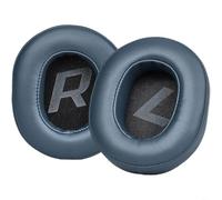 Risveglio Almohadillas de piel de proteína de repuesto con espuma viscoelástica para Plantronics BackBeat GO810/BG810S, color negro y azul