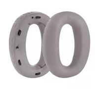 Risveglio Almohadillas negras WH-10000XM2 y MDR-1000X auriculares, cuero proteico cómodo para cojines de repuesto (B)