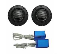 Risveglio Alpine DDT-S30 - Altavoces de agudos de coche, 50 W RMS 180 W pico, 91 dB 4 ohmios de cúpula suave PEI Tweeters de audio para automóviles de 12 V/24 V montaje en ángulo de panel empotrado