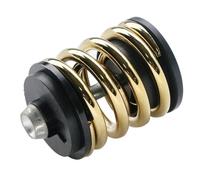 Risveglio Amortiguador trasero plegable de acero para bicicleta Brompton, suspensión de doble capa con eje de alta resistencia