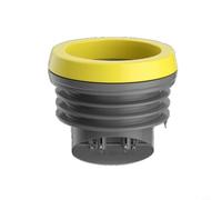 Risveglio Anillo de sellado de brida de inodoro con válvula antiolor de gravedad, junta gruesa a prueba de fugas para tubería de drenaje de 100-110 mm, azul (B)