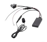 Risveglio Cable auxiliar de coche para Benz COMAND APS 2.0 W168 W208 W163 Cable de interfaz de audio con micrófono