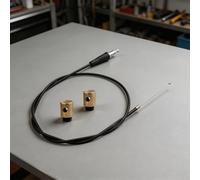 Risveglio Cable de acelerador negro para Coleman CT200U CT100U BT200X, para adaptarse a Predator 79cc 97cc 212cc para bicicleta, línea de metal de 50 pulgadas