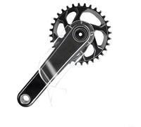 Risveglio Calcomanías de manivela de bicicleta para XX1 para XTR para SLX para Race Face, protectores de película TPH fina montaña para bielas de bicicleta, 3 hojas (D)