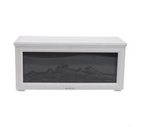 Risveglio Chimenea 3D para difusor de aroma de llama, humidificador de 280 ml con control remoto, luz de estado de ánimo de 7 colores, fabricante de niebla silenciosa, hogar, oficina, dormitorio