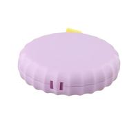 Risveglio Cinta métrica suave de 2 m, cinta métrica de cuero alto, costura, sastrería, fitness, busto, regla de bolsillo portátil, color rosa