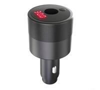 Risveglio Coche DC para convertidor Boost 12V-36V a 30V para Mini, soporta cable de 15M/30M, carcasa de aluminio (gris)