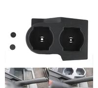 Risveglio Consola frontal de ABS negro para doble portavasos para Patrol Y60 1989-1998, accesorio interior de coche resistente al desgaste