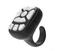 Risveglio Controlador de lector electrónico 5.3 para Kindle, control remoto de página inalámbrico con pantalla LED, para aplicaciones de teléfono con clic automático, grabación de video con obturador