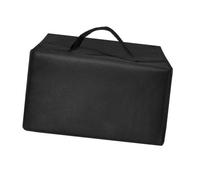 Risveglio Cubierta antipolvo para plancha Cuisinart GR 4NP1 GR 5BP1, protector impermeable de tela Oxford con asa, cubierta negra para electrodomésticos, 35 x 30 x 18 cm
