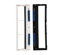 Risveglio Cubierta de cepillo de rodillo blanco y negro para soporte de cepillo principal compatible con X2, X2, X2 para Pro Robotic para aspiradora para pieza de repuesto