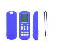 Risveglio Cubierta de control remoto de silicona para Samsung ARH-2201 DB93-1463T, Funda de CA antideslizante a prueba de golpes (azul)