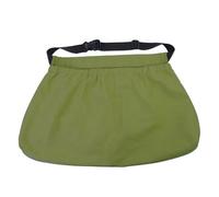 Risveglio Delantal de recolección de frutas al aire libre, bolsa de cosecha de lona con múltiples bolsillos, ajustable, jardín, granja, huerto, trabajo, verde militar