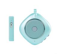 Risveglio Dispositivo traductor de inteligencia artificial portátil, grabador de traducción bidireccional en tiempo real con micrófono de altavoz para viajes y negocios (azul)