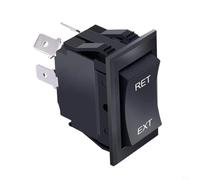Risveglio DPDT - Interruptor de alimentación momentáneo para remolque LCI para Atwood 87570, repuesto para palanca para control de toldo de gato de lengüeta RV