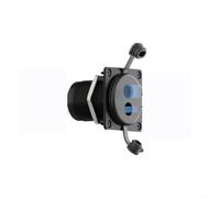 Risveglio Enchufe de pared impermeable IP65 sellado ABS resistente para autocaravanas, remolques, puerto de alimentación de señal estable para viajes al aire libre