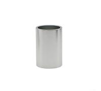 Risveglio Espaciadores de auriculares de bicicleta de aleación de aluminio de 1 1 8 pulgadas para bicicleta de carretera, ajuste de arandela de vástago de horquilla de borde liso negro 50 mm (plata 50