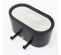 Risveglio Espuma y burbujas en cada gota. ","Llavero de espejo de ilusión LED recargable, soporte de pared para gancho infinito con luz nocturna, garaje, entrada, organización del hogar, color negro
