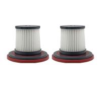 Risveglio Filtros lavables y reutilizables para aspiradora, paquete de 2 unidades para BW520, BX516, BW119, BX219, captura eficiente del polvo, plástico, color blanco y negro